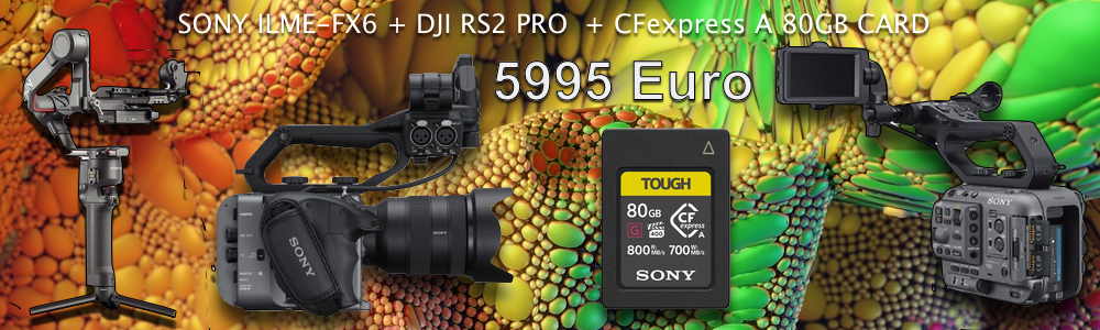 Sony fx6 on sale dji rs2